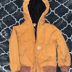Carhartt Toddler Flannel Quilted Lined Active Jacket 4T